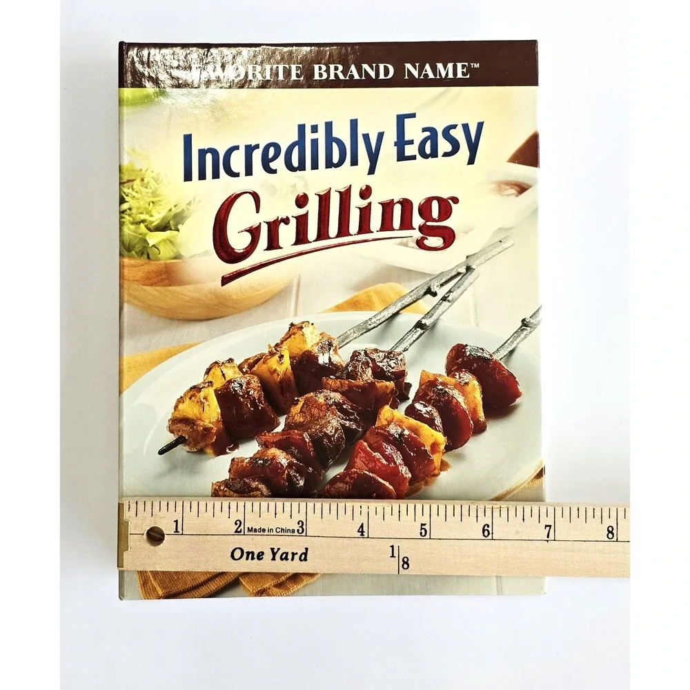 Favorite Brand Name Incredibly Easy Grilling Cookbook Spiral Hardcover 2007